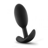 Anal Adventures Platinum - Vibra Slim Verzwaarde Anaal Plug -Medium - PlayForFun